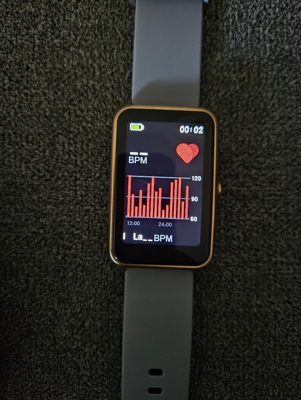 FITVII Fitness Tracker Watch Purple Gold IP68 Smartwatch - Picture 5 of 12